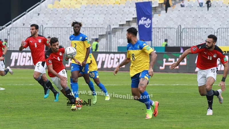 30 دقيقة.. منتخب مصر متقدما على الجابون بهدف دون رد