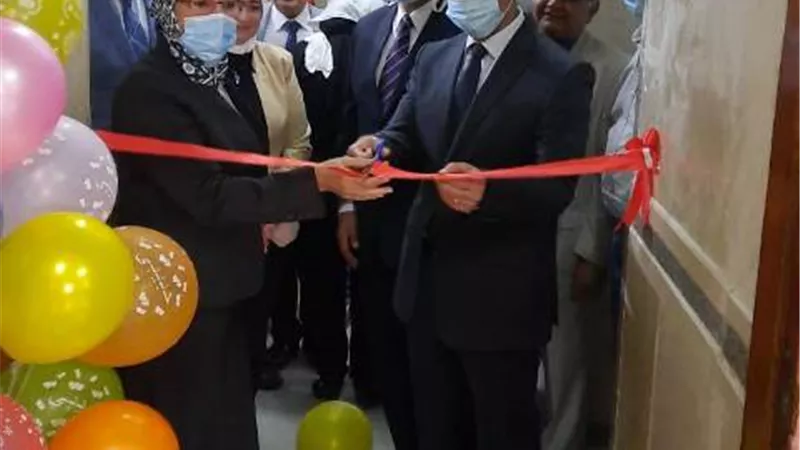 رئيس جامعه الزقازيق يفتتح معمل تشخيص الأمراض الصدرية بمستشفى الاطفال