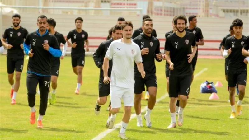 الرباعى الدولى ينتظم فى تدريبات الزمالك