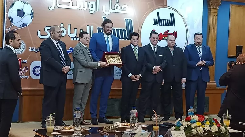 أوسكار المساء الرياضى.. ممدوح عيد أفضل مدير تنفيذى لعام 2021