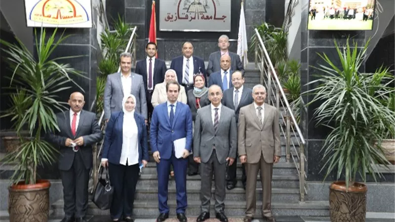 رئيس جامعة الزقازيق يؤكد على أهمية الإعلام فى دعم خطة التنمية بمصر