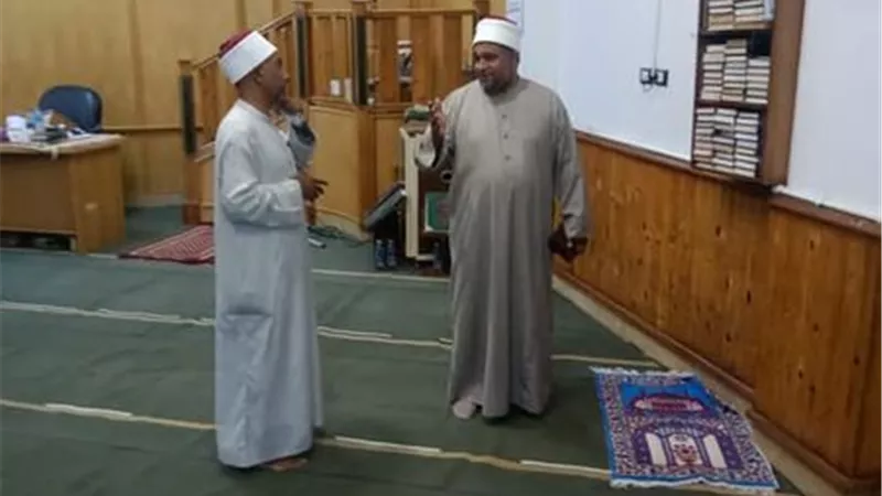 أوقاف الإسماعيلية تكثف المتابعات على المساجد ..صور