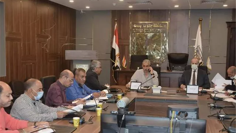 محافظ جنوب سيناء يتابع جلسة مقعد تسوية المنازعات للنظر في حل مشكلات المواطنين