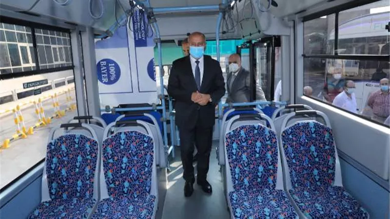 وزير النقل يزور