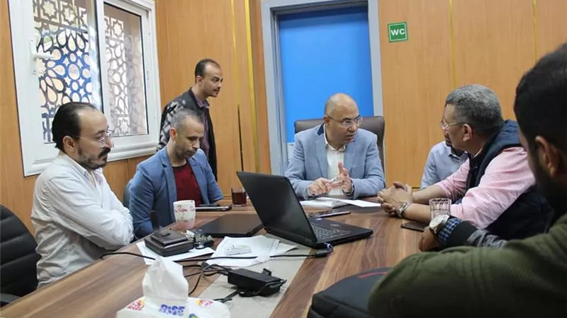 مستشفيات جامعه بني سويف ضمن المرحله الاولى من ميكنة المستشفيات الجامعيه
