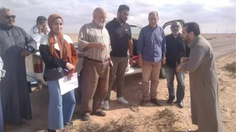 القريه البدويه الجديده بمنطقة ابو ميلاد جنوب مدينة براني