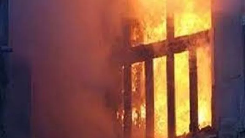 مصرع شقيقين حرقا بمنزلهما بقرية بالشرقية