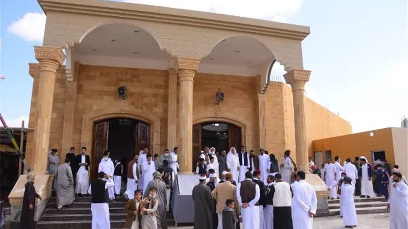 شعيب يفتتح مسجد التوحيد فى الضبعة