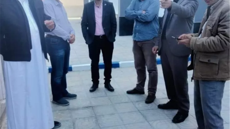 وكيل وزارة الصحة بمطروح تفقد مستشفي براني المركزي لاستكمال التجهيزات
