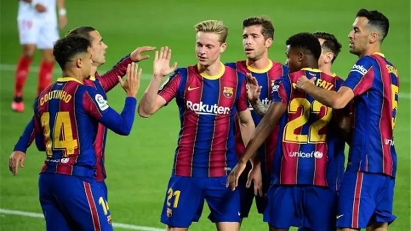 ترتيب برشلونة فى الدورى الاسبانى قبل مباراة اسبانيول