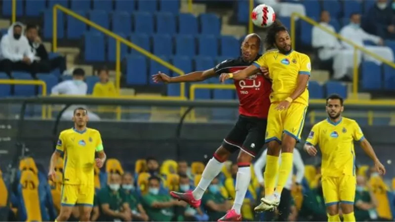 النصر يتعادل مع الرائد فى الدورى السعودى