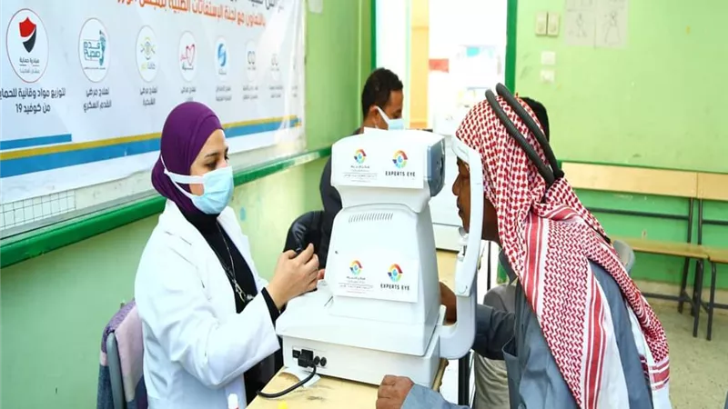 قافلة مشيخة الأزهر ومجلس الوزراء وصناع الخير تنجح فى توقيع الكشف على 2841 من أهالي سانت كاترين