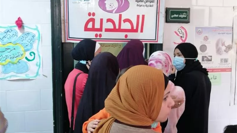 دمياط تواصل تنظيم القوافل الطبية المجانية