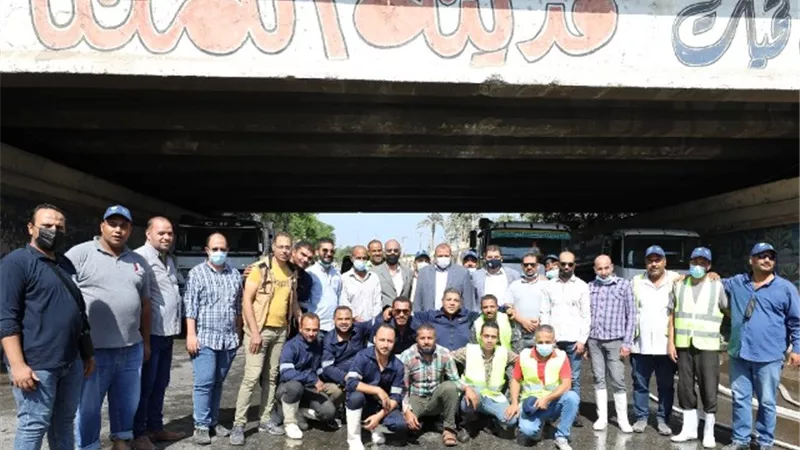 مياه المنيا: خطة لمواجهة الطوارئ والازمات خلال فترة الشتاء.. بالصور