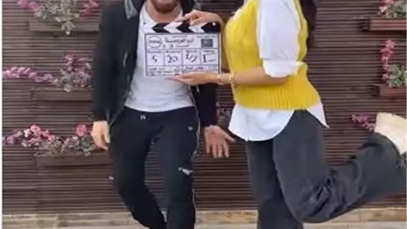طارق وزينة.. محمود حجازي يعلن انطلاق تصوير مشاهده مع ولاء الشريف فى 