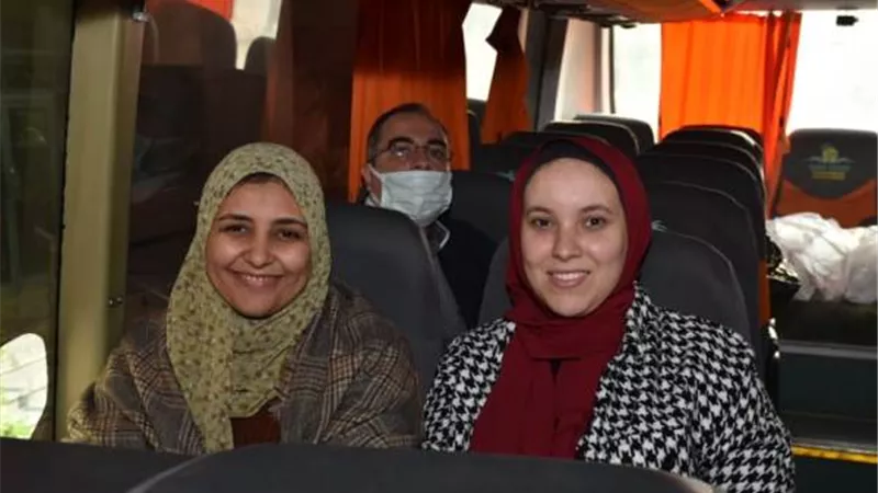 انطلاق قافلة جامعة عين شمس التنموية الشاملة لمحافظة قنا