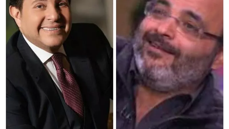 ايمن بهجت قمر يعاتب ساويرس بسبب هانى شاكر