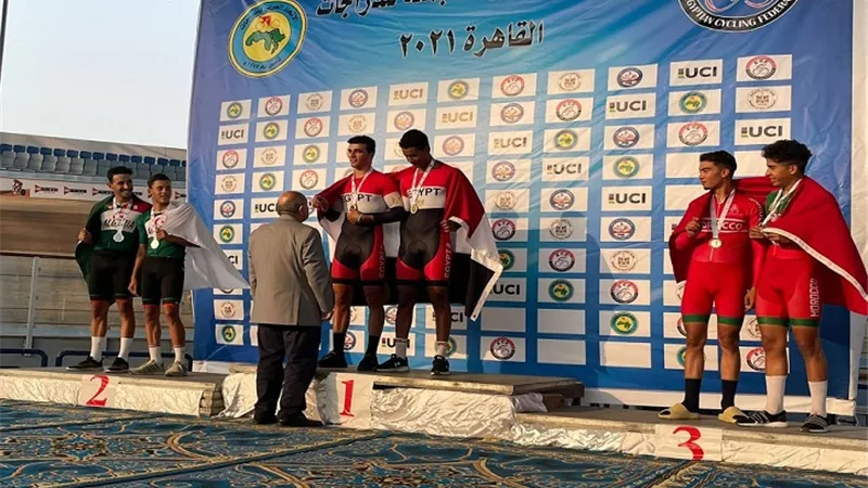 مصر تحصد البطولة العربية لدراجات المضمار بـ 42 ميدالية