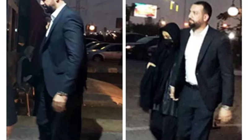 حلا شيحة ومعز مسعود اول الحاضرين بعزاء سهير البابلي