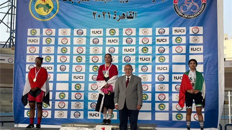 مصر تفوز بالبطولة العربية لدراجات المضمار برصيد 42 ميدالية
