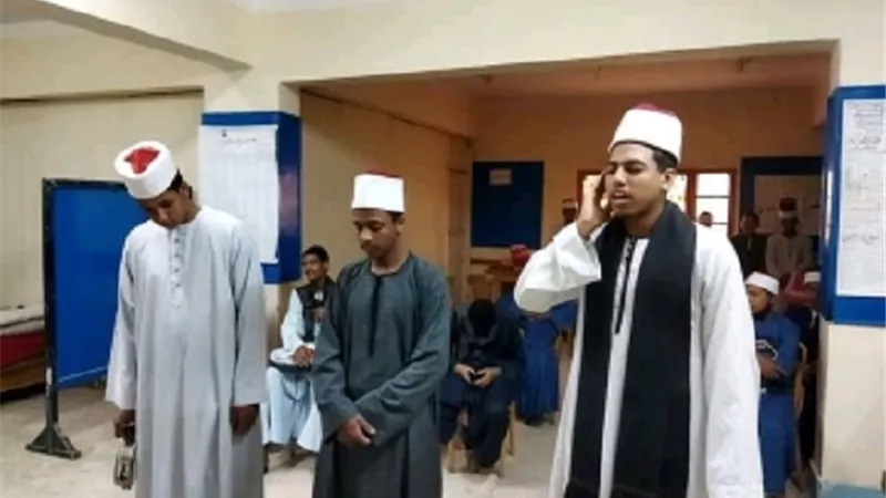 الزمامى والحامدى أوائل الإنشاد الدينى بالأقصر الأزهرية
