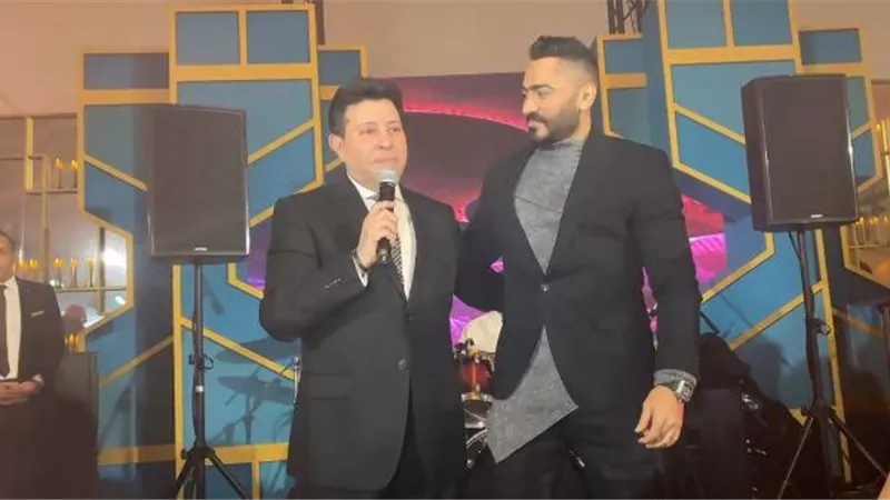 هانى شاكر يدافع عن تامر حسنى بواقعة تهربه من التجنيد