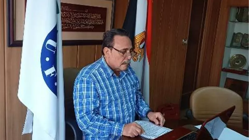 جبالى المراغى نائبًا لرئيس منظمة الوحدة النقابية الإفريقية