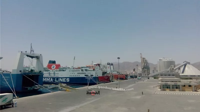 تداول 1399 طن بضائع عامة ومتنوعة فى مواني البحر الاحمر