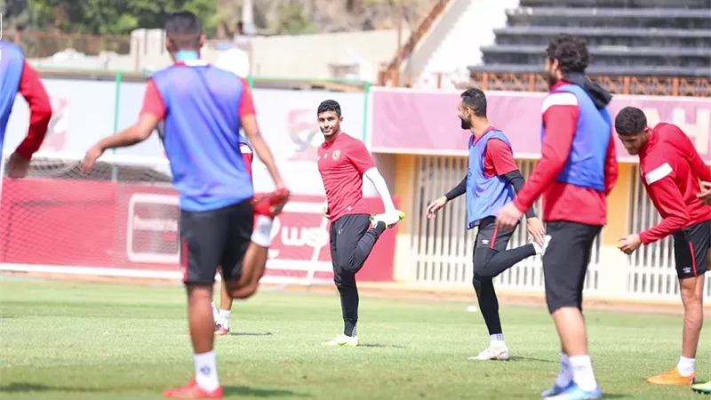 كواليس المران الأخير للأهلى قبل مواجهة سموحة