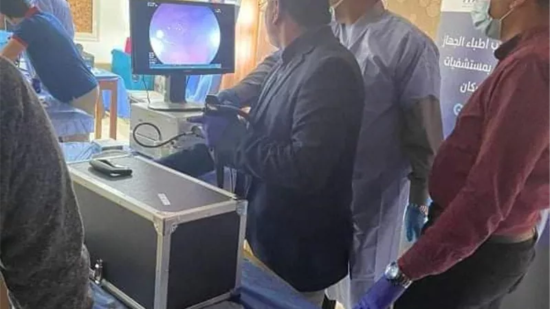 تدريب أطباء المنيا وبنى سويف على مناظير الجهاز الهضمى