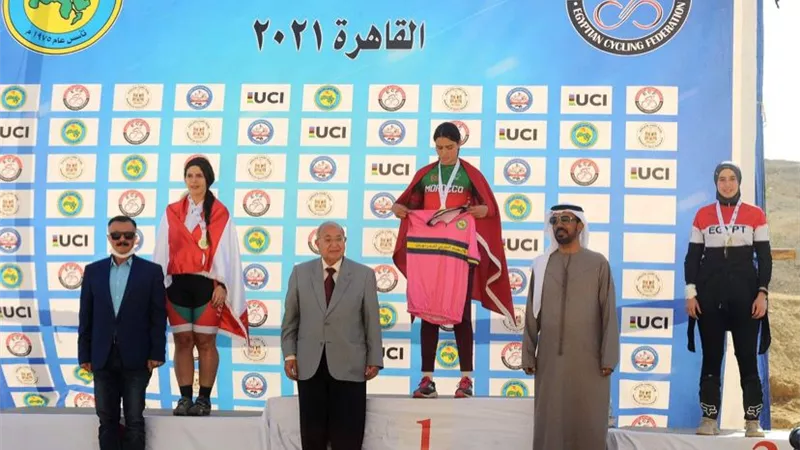 برونزية لمصر وذهبيتين للمغرب في اليوم الأول للبطولة العربية للدراجة الجبلية