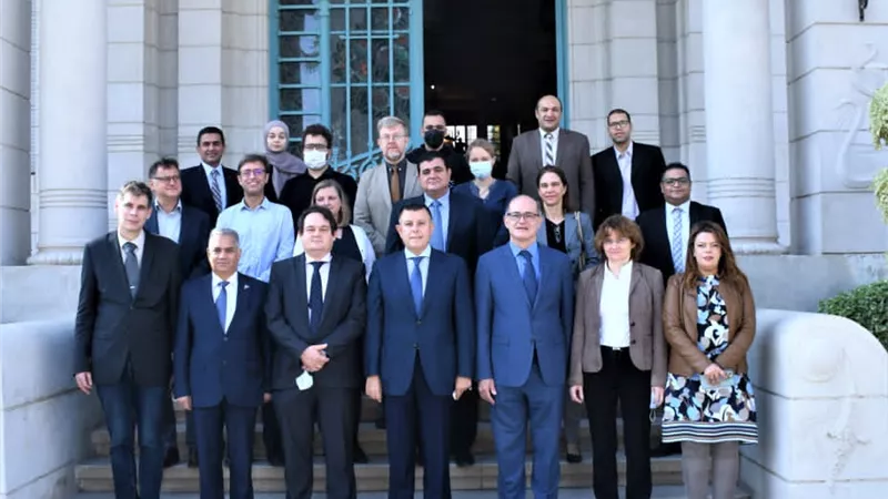 توقيع بروتوكول تنفيذي للماجستير المشترك بين آثار عين شمس وجامعة ماربورج