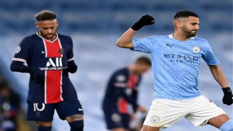 مان سيتى يتخطى باريس سان جيرمان بهدفين لهدف فى دورى الابطال