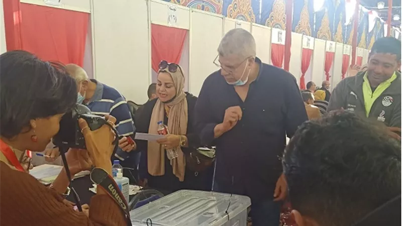 انتخابات الاهلى.. شوبير يدلى بصوته