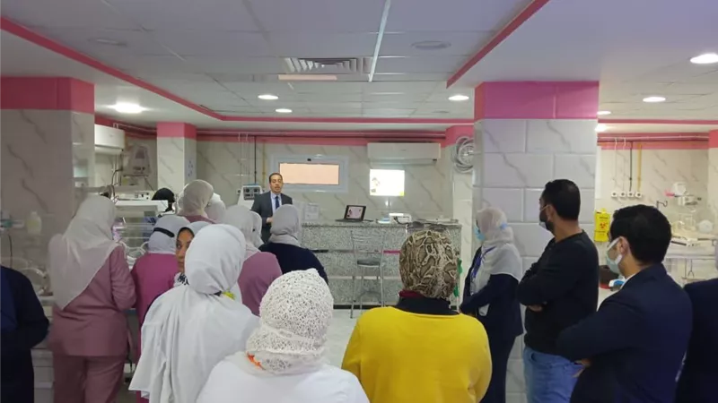 إستمرار التدريب المكثف للفرق الطبية داخل مستشفيات الشرقية لمواجهة كورونا