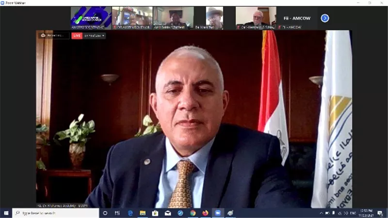 عبد العاطى يشارك فى جلسة نقاشية وزارية على هامش إسبوع المياه الإفريقى