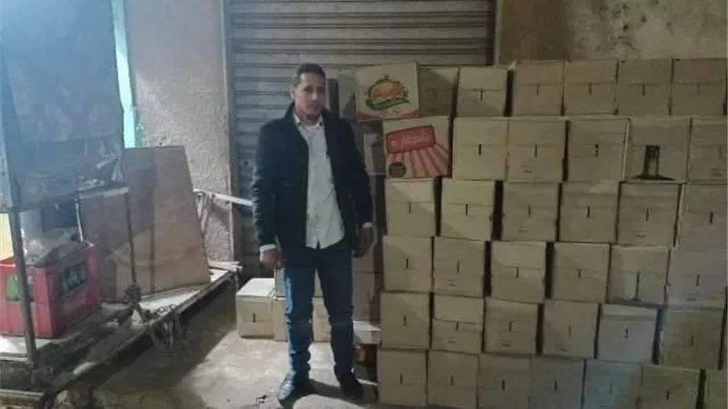 تموين ههيا يضبط ٣٠٠٠ لتر زيت طعام مجهول المصدر.. بالصور
