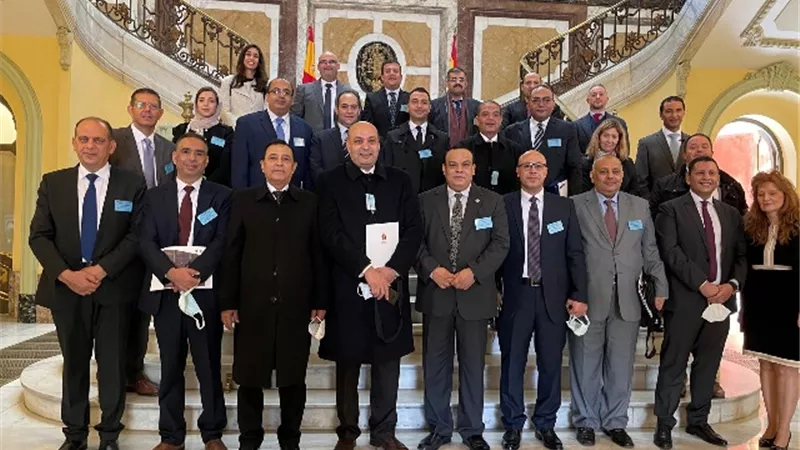 وفد قضائي من محكمة النقص يزور إسبانيا لتبادل الخبرات والتعاون في مجال الميكنة والتقاضي الالكتروني