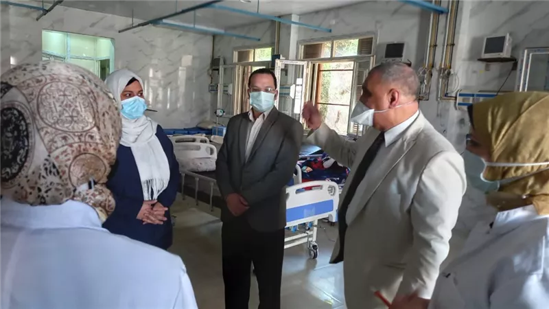 وكيل صحة الغربية يشدد على الانتهاء من تطوير مستشفي صدر طنطا-صور