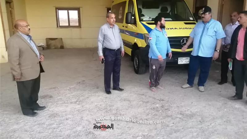 رئيس سفاجا يتفقد نقطة إسعاف كيلو ٤٠ طريق سفاجا_سوهاج