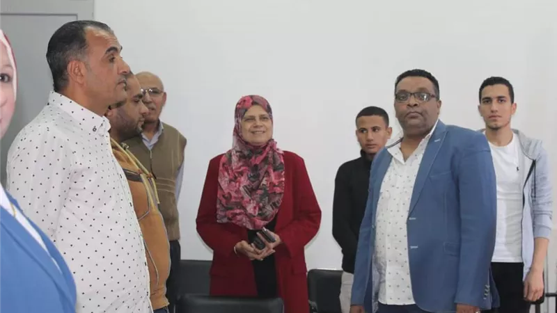 برنامج تدريبي لفريق دعم النزاهة بشركة مياه بني سويف