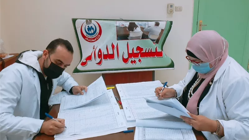 فى إطار حياة كريمة علاج 1700 مريض مجانا بقرية بالشرقية