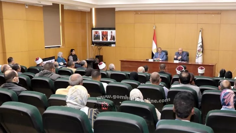 افتتاح مبادرة التوعوية لمنظمة خريجي الأزهربقرى 