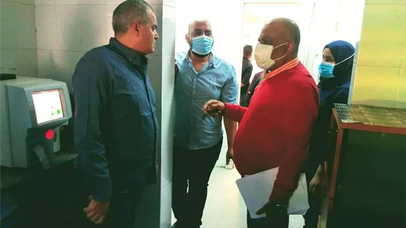 وكيل وزارة الصحة بالبحر الأحمر يتفقد وحدة صحة الأسرة بالميناء بمدينة الغردقة