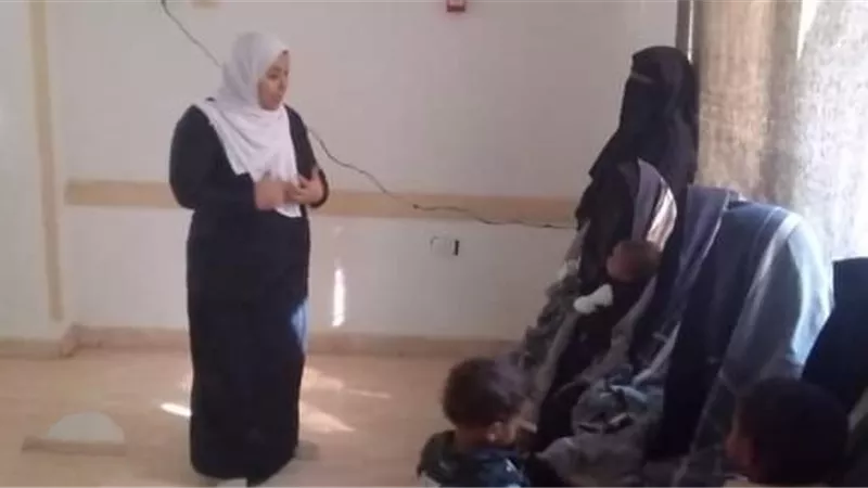 ندوة عن الرضاعة الطبيغية بمستشفي سيوة