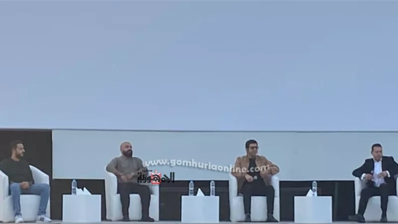 وصول إياد نصار لندوة مسلسل “الإختيار