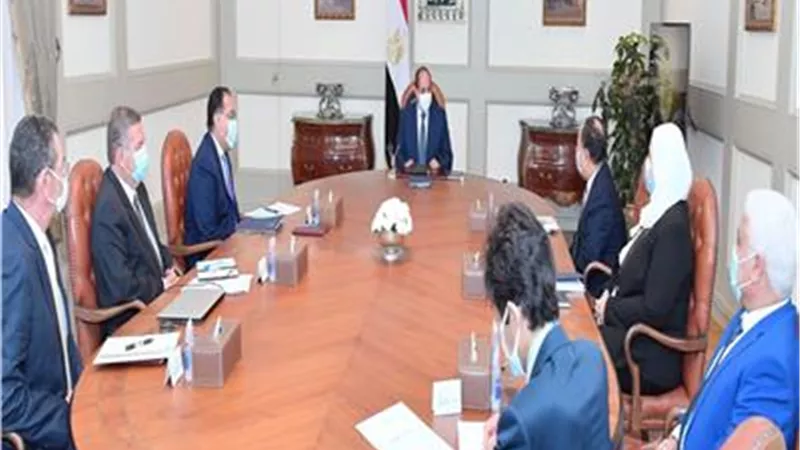 الرئيس السيسي يتابع جهود تطوير شركات قطاع الأعمال العام
