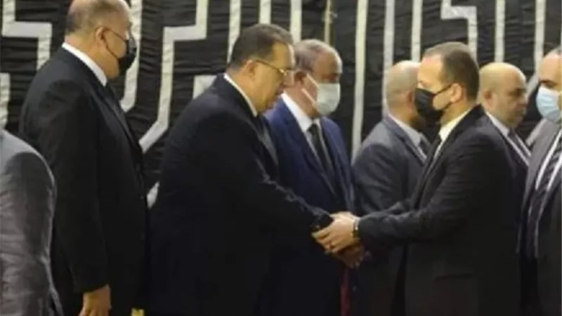 مرتضى والدهشورى وجاسر وعبد الحليم وأعضاء مجلس الأهلى فى عزاء جلال ابراهيم.. صور
