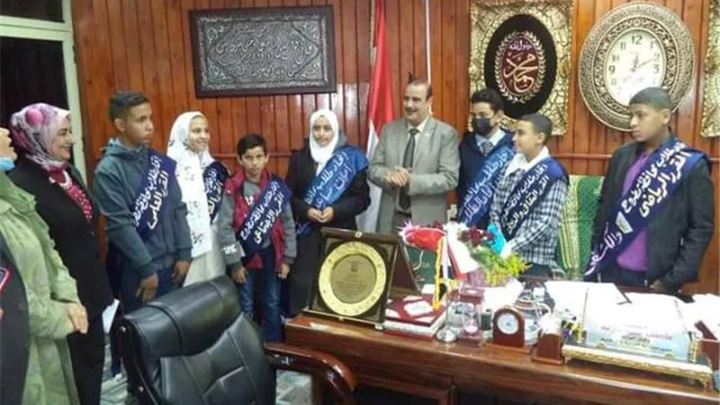 وكيل وزارة تعليم مطروح يشهد تنصيب المكتب التنفيذي لاتحاد طلاب الإعدادية