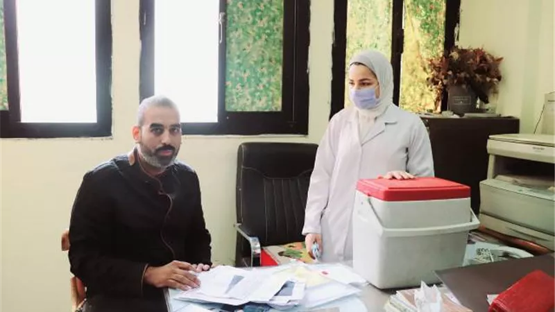 تعليم القاهرة تحصل على الجرعة الثانية من لقاح كورونا ..صور